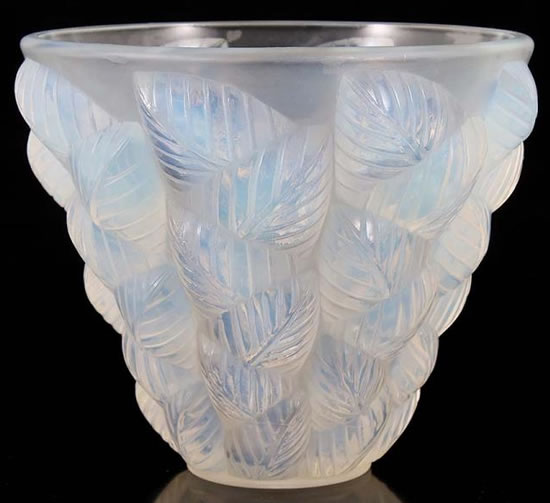 Rene Lalique Vase Moissac