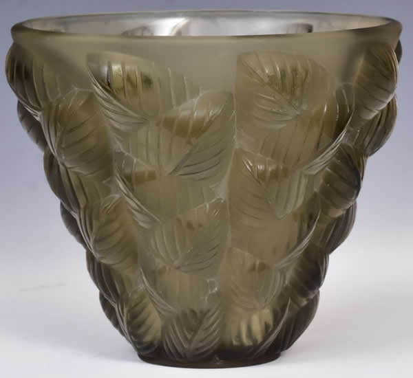 Rene Lalique Vase Moissac