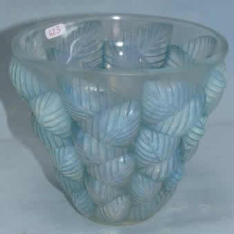 Rene Lalique Vase Moissac