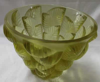 Rene Lalique Vase Moissac