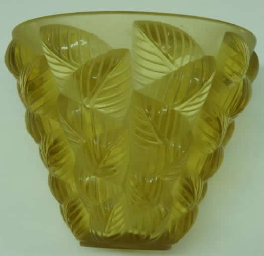 Rene Lalique Vase Moissac