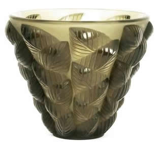 Rene Lalique Vase Moissac
