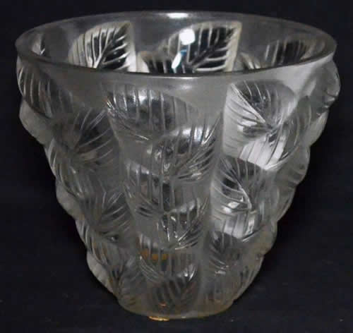 Rene Lalique Vase Moissac