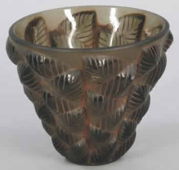 Rene Lalique Vase Moissac