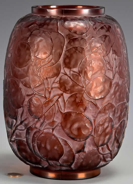 Rene Lalique Vase Monnaie Du Pape