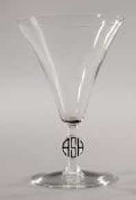 Rene Lalique Glass Monogramme