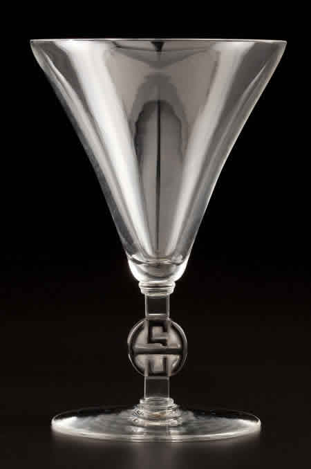 Rene Lalique Monogramme Glass