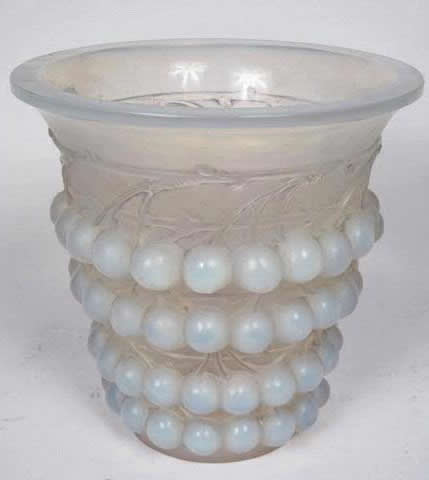 Rene Lalique Vase Montmorency