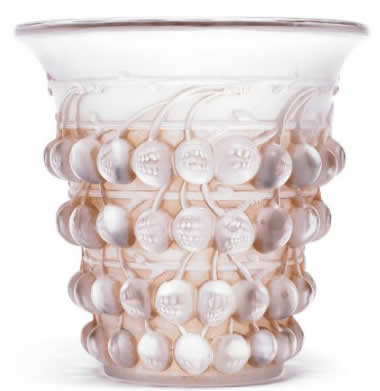 Rene Lalique Vase Montmorency