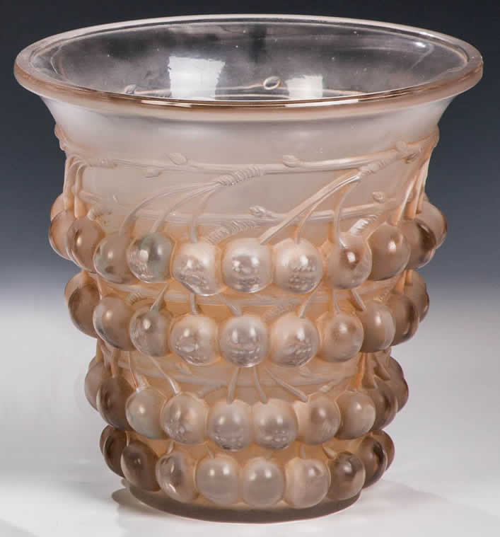 Rene Lalique Vase Montmorency