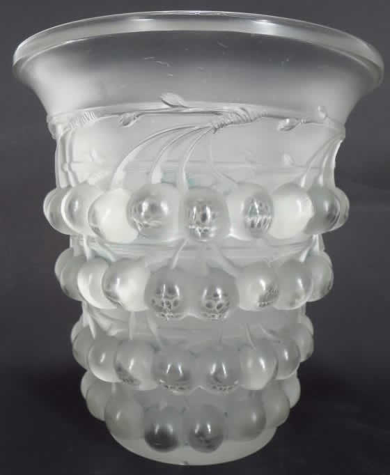 Rene Lalique Vase Montmorency