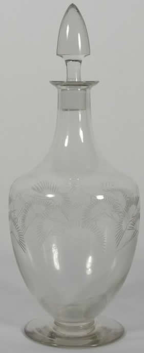 Rene Lalique Morsbronn Decanter