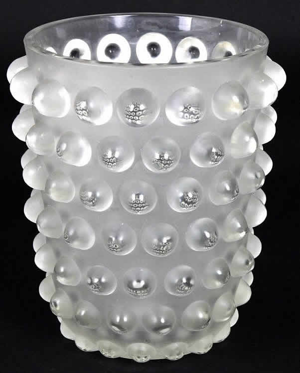 Rene Lalique Vase Mossi