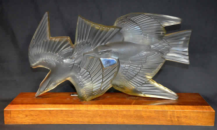 Rene Lalique Mouettes Fountain Decoration