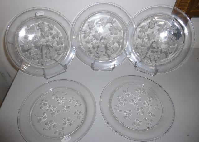 Rene Lalique Plate Muguet