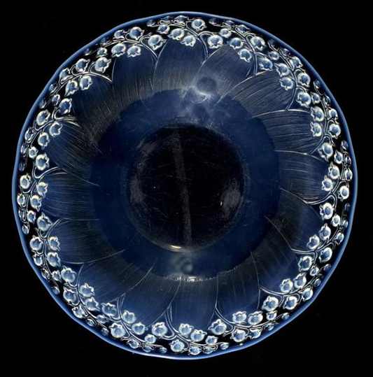 Rene Lalique Bowl Muguet