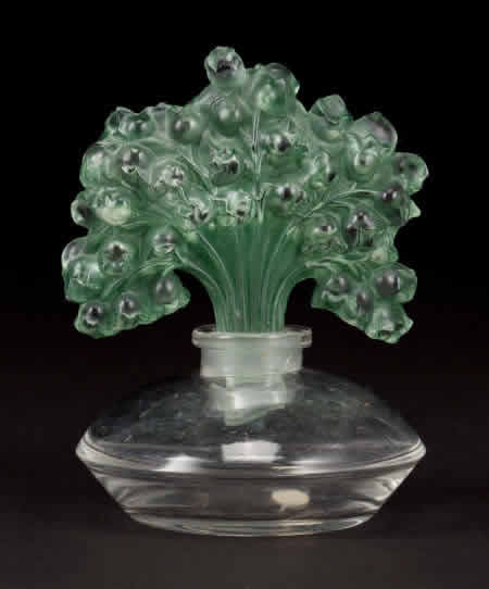 Rene Lalique Muguet Perfume Bottle