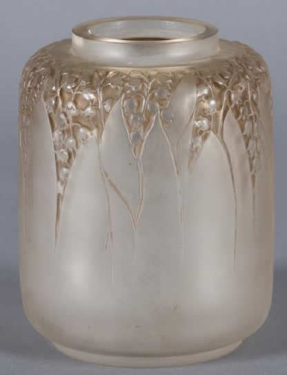 Rene Lalique Vase Muguet