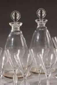 Rene Lalique Mulhouse Decanter