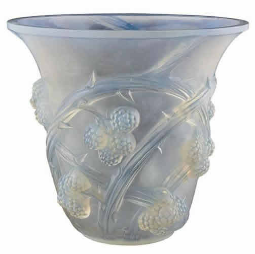 Rene Lalique Vase Mures