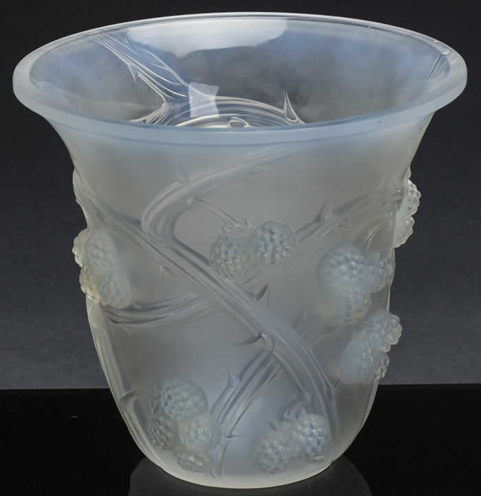 Rene Lalique Vase Mures