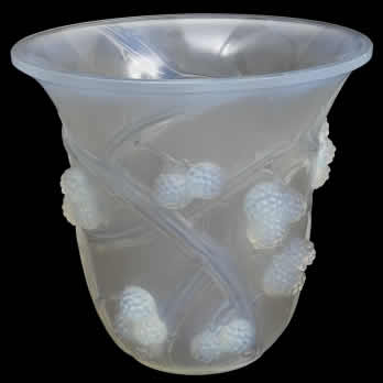 Rene Lalique Vase Mures