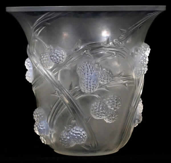 Rene Lalique Vase Mures