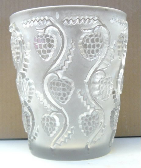 Rene Lalique Vase Muscat