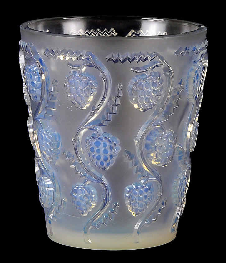 Rene Lalique Vase Muscat