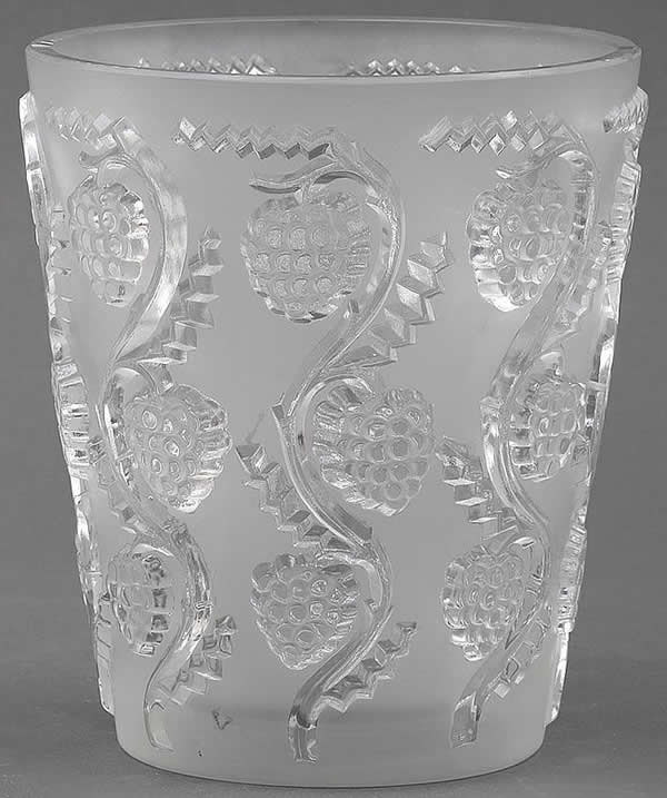 Rene Lalique Vase Muscat