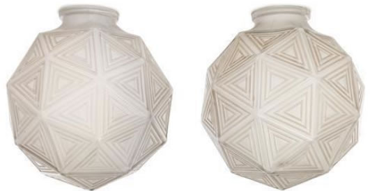 Rene Lalique Light Fixture Nanking