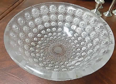 Rene Lalique Bowl Nemours