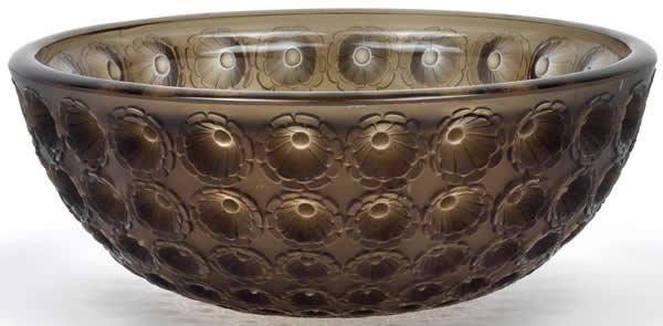 Rene Lalique Bowl Nemours