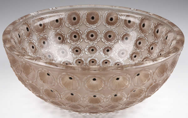 Rene Lalique Bowl Nemours