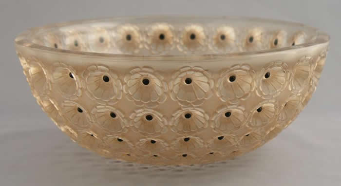 Rene Lalique Bowl Nemours