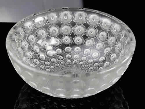 Rene Lalique Bowl Nemours