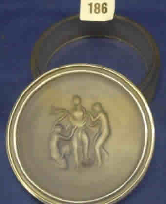 Rene Lalique Powder Box Nina Ricci