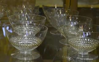 Rene Lalique Champagne Glass Nippon