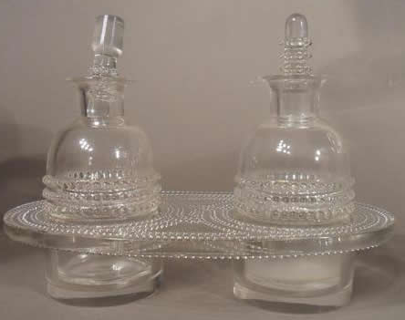 Rene Lalique Huilier et Vinaigrier Nippon