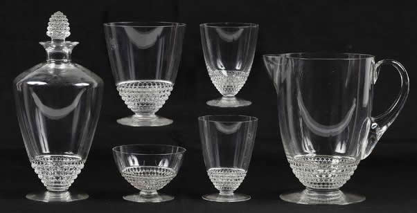 Rene Lalique Tableware Nippon