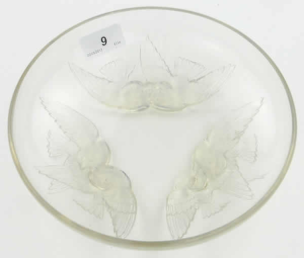 Rene Lalique Bowl Nonnettes
