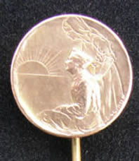 Rene Lalique Nurse and Soldier-2 Stickpin