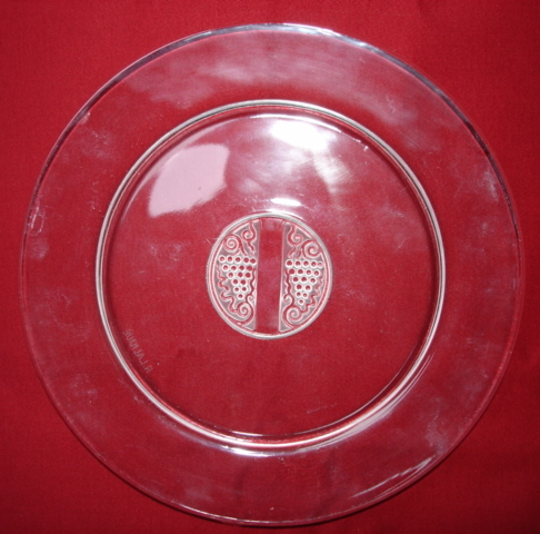 Rene Lalique Obernai Plate