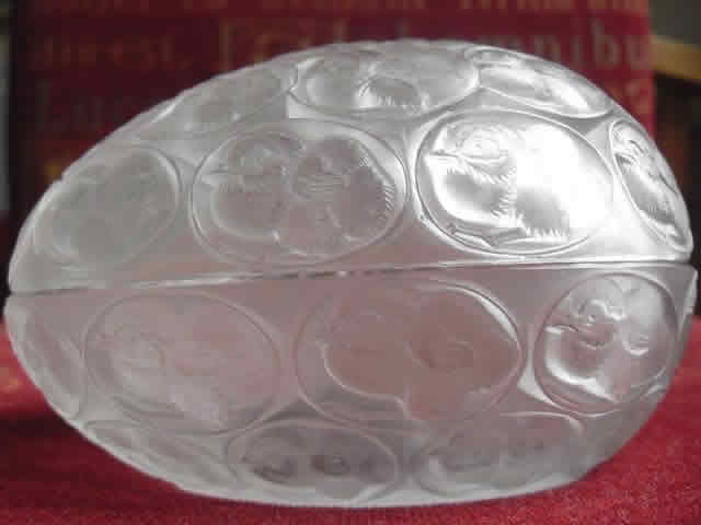 Rene Lalique Box Oeuf Poussins