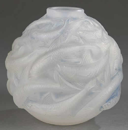 Rene Lalique Vase Oleron