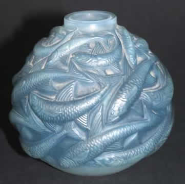 Rene Lalique Vase Oleron