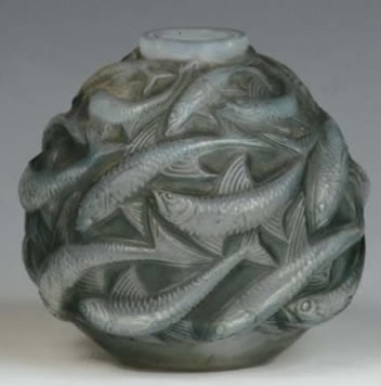 Rene Lalique Vase Oleron