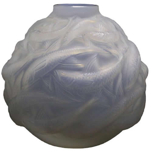 Rene Lalique Vase Oleron