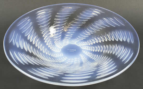 Rene Lalique Bowl Ondes