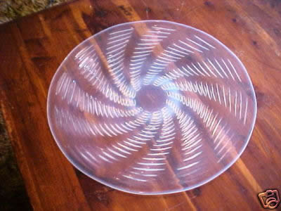 Rene Lalique Plate Ondes